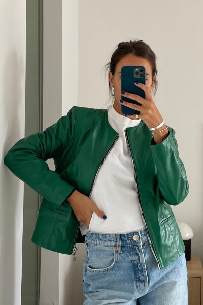 CHAQUETA TRIANA VERDE
