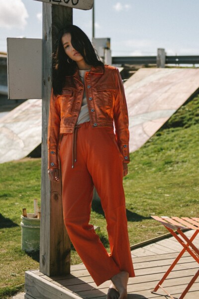 JOGGER NARANJA