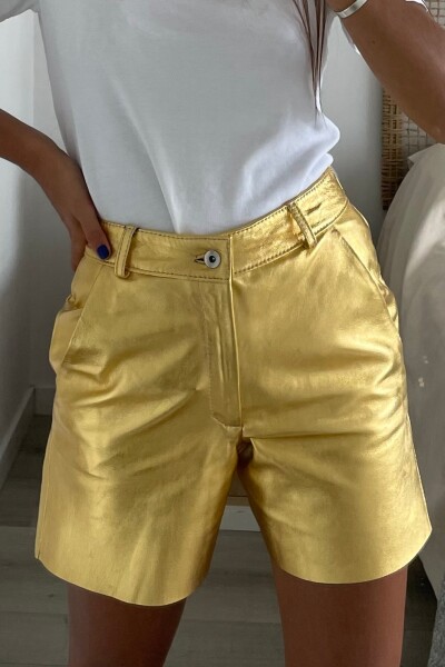SHORT DELFI DORADO