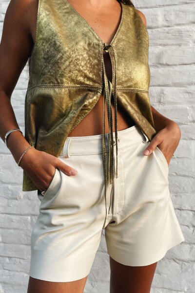 SHORT DELFI OFF WHITE