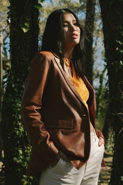 BLAZER ALBA TAN